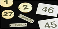 Numbered Nameplates