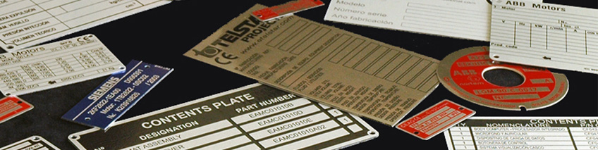 Industrial nameplates